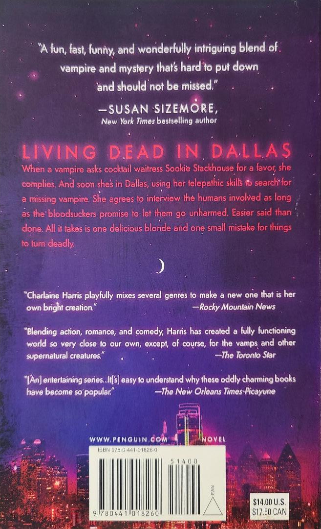 Used Living Dead in Dallas By: Charlaine Harris