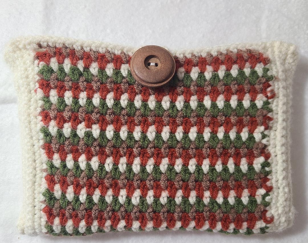 Handmade Crocheted Book Cover/Protector