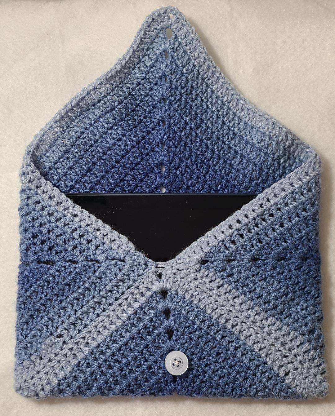 Handmade Crocheted Kindle Protection Sleeve